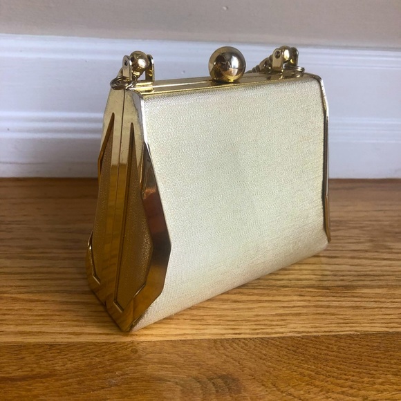 Vintage Gold "Cutie Pie" Top Handle Purse - Picture 2 of 8